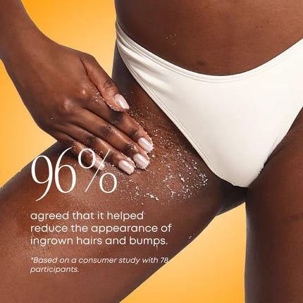 Bushbalm Vanilla Tangerine Ingrown Hair Exfoliating Scrub