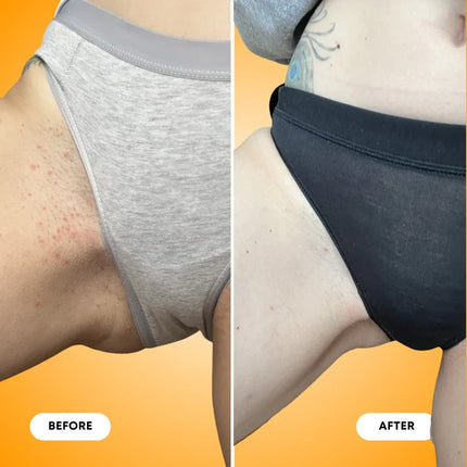 Bushbalm Vanilla Tangerine Ingrown Hair Exfoliating Scrub