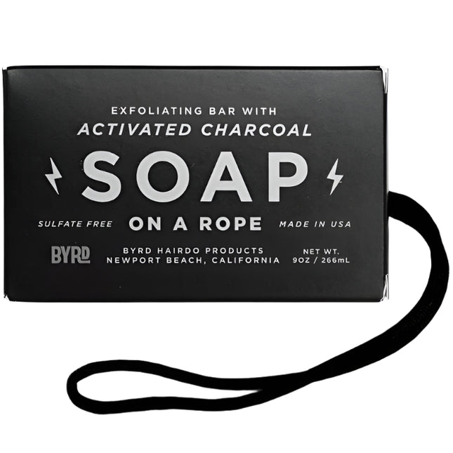 BYRD Hairdo Products Soap On A Rope - Charcoal