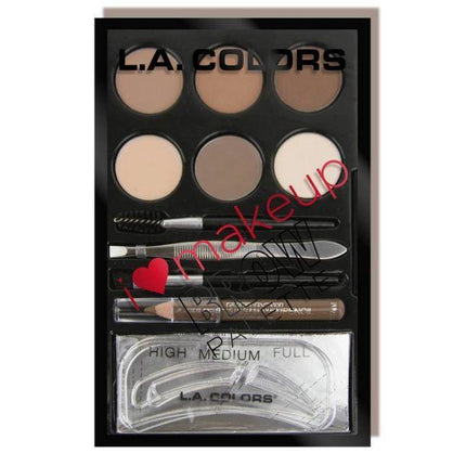 LA Colors I Heart Makeup Brow Palette