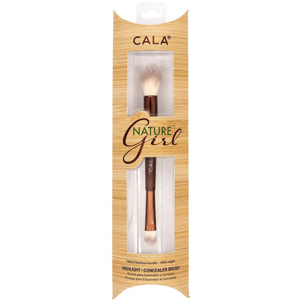 CALA Bamboo Double Ended Highlight & Concealer Brush