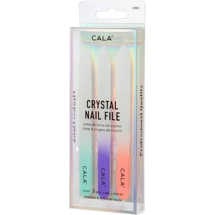 Cala Crystal Nail File 3 Piece Pack 2