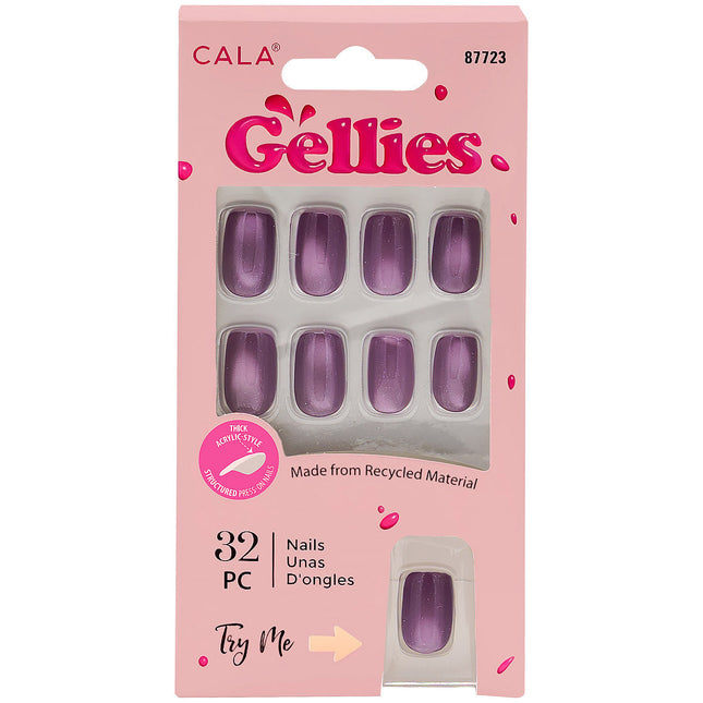CALA Gellies | Oval Purple Jelly (32 PCS)