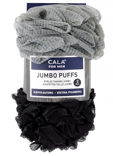 cala-jumbo-bath-puffs-grey-black-2pcs-1