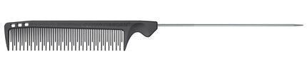 Olivia Garden CarbonLite Combs - Metal Tail Teasing