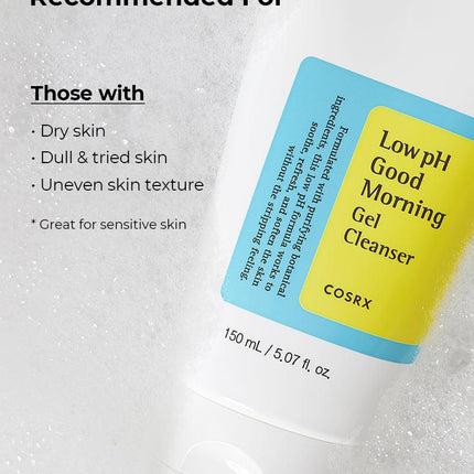 COSRX Low Ph Good Morning Gel Cleanser