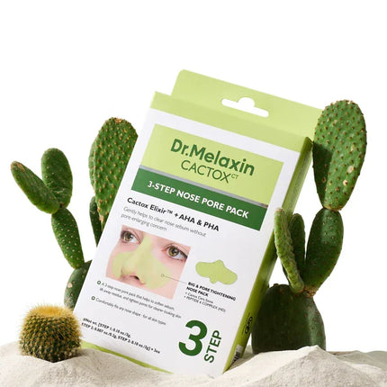 Dr. Melaxin CACTOX 3-Step Nose Mask Pack