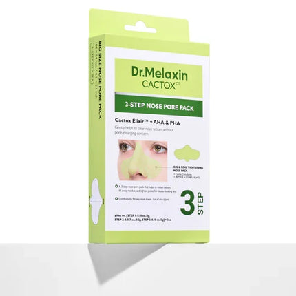 Dr. Melaxin CACTOX 3-Step Nose Mask Pack