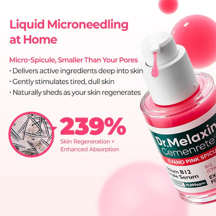 Dr. Melaxin Cemenrete Cyano Pink Spicule Serum