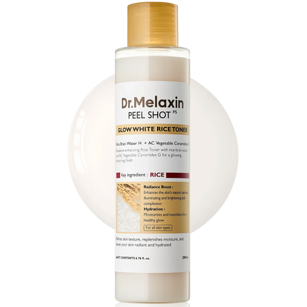 Dr. Melaxin Peel Shot Glow Rice Toner
