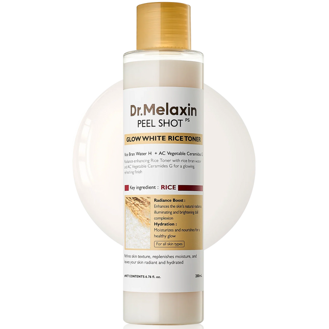 Dr. Melaxin Peel Shot Glow Rice Toner