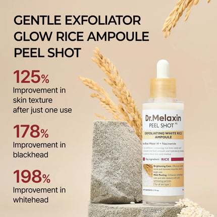 Dr. Melaxin Peel Shot Glow White Rice Ampoule