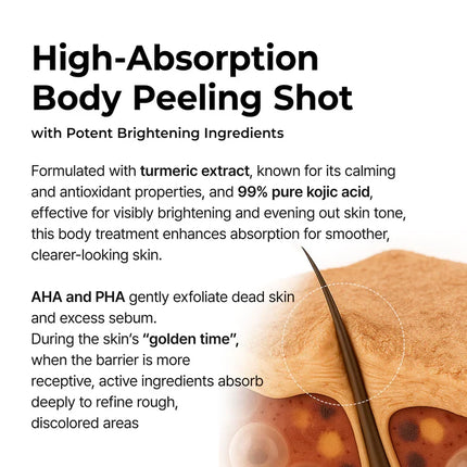 Dr. Melaxin Peel Shot Keratin Care Kojic Acid Turmeric Spray