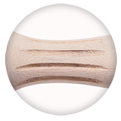 Olivia Garden EcoHair Eco-Friendly Bamboo Combo Vent Brush - 4 PC Box Deal
