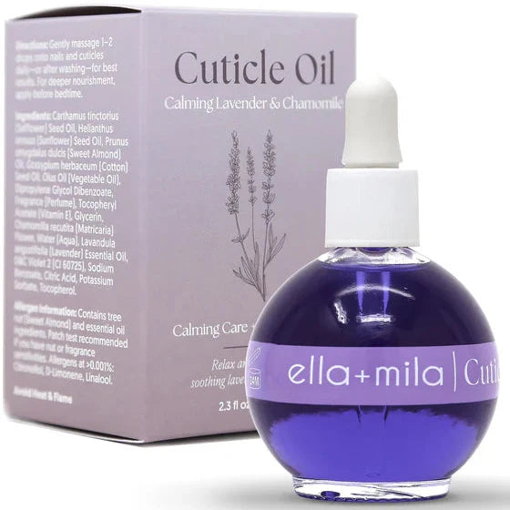 ella+mila Calming Lavender & Chamomile Cuticle Oil