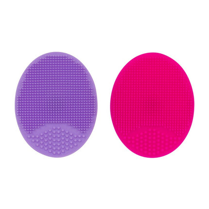 facial-scrubbers-purple-hot-pink-2pk-2