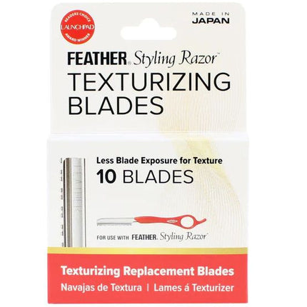 Feather Texturizing Styling Razor Kit - Red
