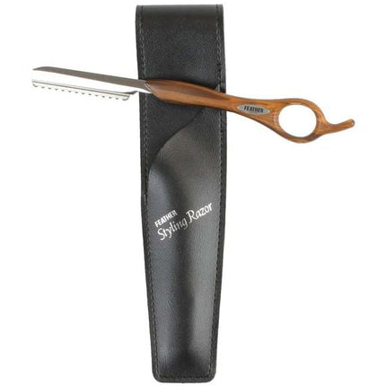 Feather Wood Look Styling Razor Kit
