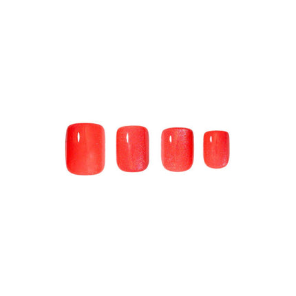 Absolute New York Glamify NTME01 Mesmerize Deluxe Press On Nails - Square Short