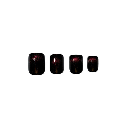 Absolute New York Glamify NTME03 Mesmerize Deluxe Press On Nails - Square Short