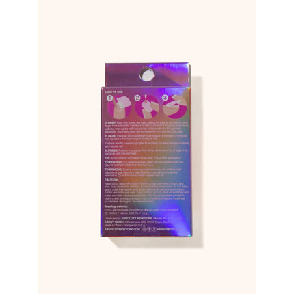 Absolute New York Glamify NTMR04 Mesmerize Premium Press On Nails - Almond Medium