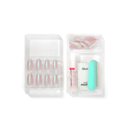 Absolute New York Glamify NTMR06 Mesmerize Premium Press On Nails - Almond Medium
