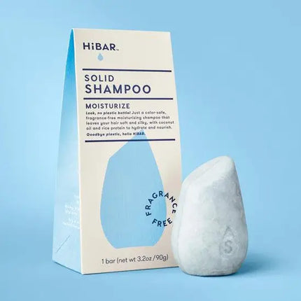 HiBar Fragrance-Free Moisturize Shampoo & Conditioner Set