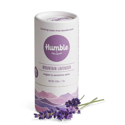 Humble Brands Aluminum Free Deodorant Vegan & Sensitive Plastic Free