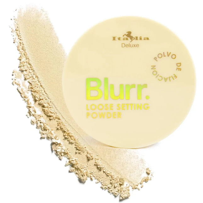 Italia Deluxe Blurr. Loose Setting Powder - Honey