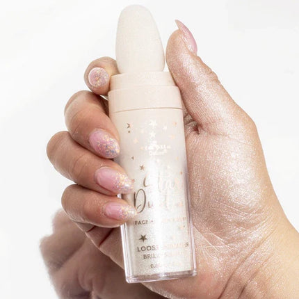 Italia Deluxe Star Dust - Loose Shimmer for Face, Hair, & Body