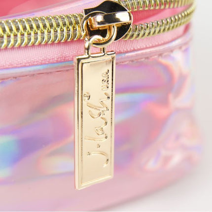 j-lash-makeup-bag-pink-holographic-2