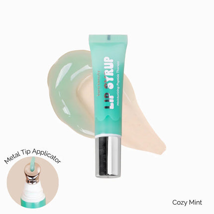 Kara Beauty Lip Syrup Moisturizing Peptide Therapy Cozy Mint