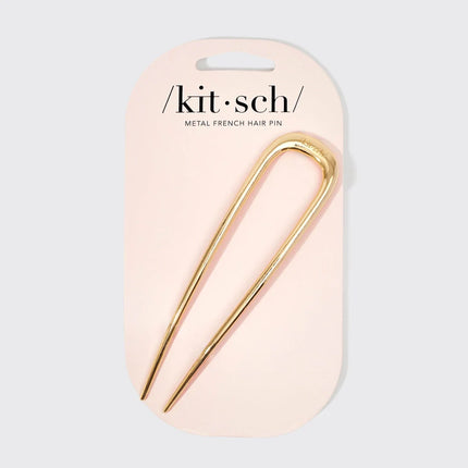 kit-sch French Hair Pin - Gold