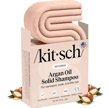 kitsch Repairing Argan Oil Shampoo Bar