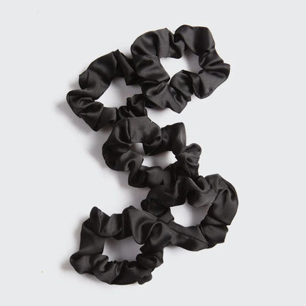 kitsch-black-satin-sleep-scrunchies-5pc-set-2
