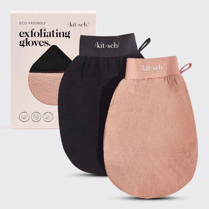 kitsch-black-terracota-exfoliating-gloves-2pc-set-1