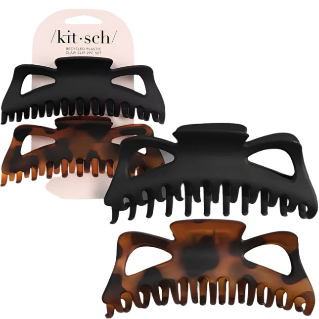 kitsch-black-tort-classic-claw-clips-2pc-set-jumbo-1
