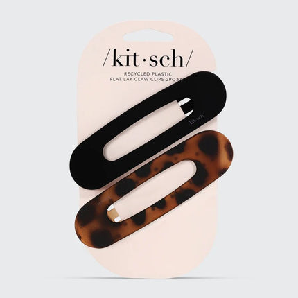 kitsch-black-tort-flat-lay-claw-clips-2pc-set-3