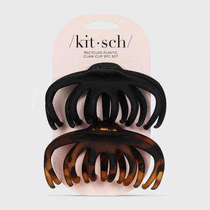 kitsch-black-tort-octopus-claw-clips-2pc-set-1