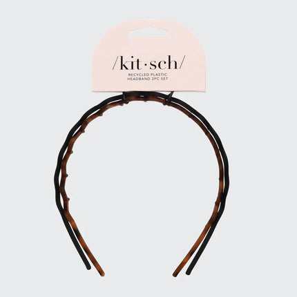 kitsch-black-tort-zig-zag-headbands-2pc-set-6