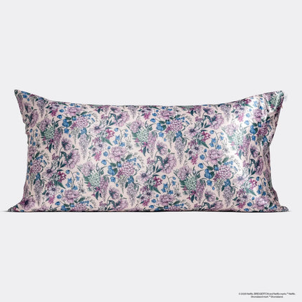 kitsch Bridgerton x Kitsch Satin Pillowcase in Wisteria - King