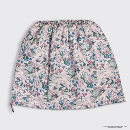 kitsch Bridgerton X Kitsch Satin-Lined Flexi Shower Cap in Wisteria