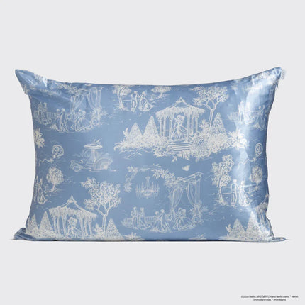 kitsch Bridgerton x Kitsch Satin Pillowcase in Garden Toile