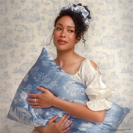 kitsch Bridgerton x Kitsch Satin Pillowcase in Garden Toile