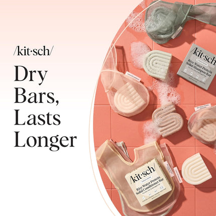 kitsch Castor Oil Shampoo Bar Saver Bag