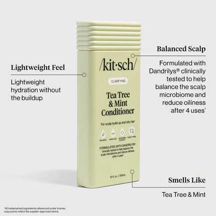kitsch Clarifying Tea Tree & Mint Conditioner