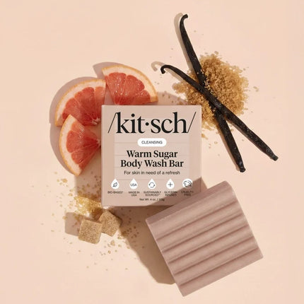 kitsch cleansing warm sugar body wash
