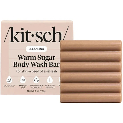 kitsch cleansing warm sugar body wash