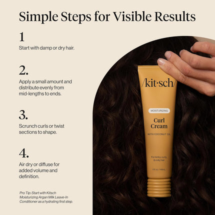 kitsch Moisturizing Curl Cream