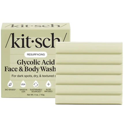 kitsch Glycolic Acid Resurfacing Face and Body Wash